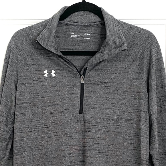 Under Armour 1/4 Zip Pullover - Size L - Picture 2 of 3